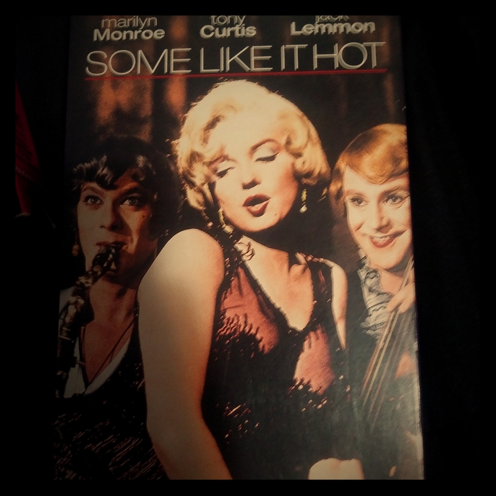 Vintage VHS Marilyn Monroe Some Like It Hot